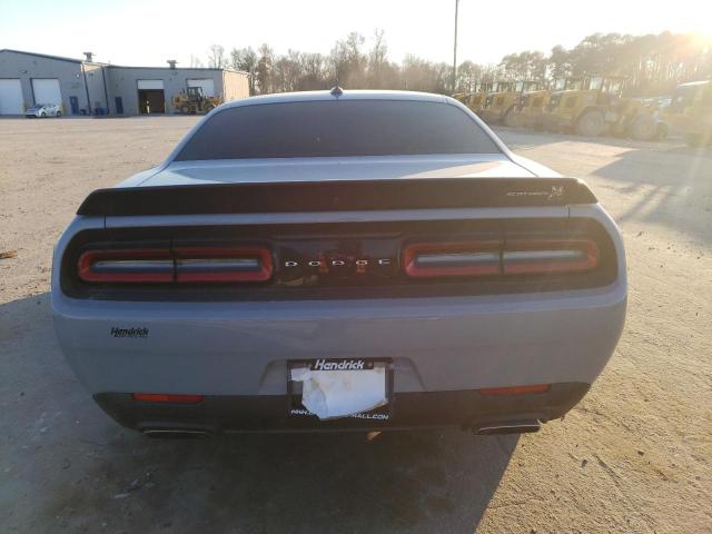 2C3CDZFJ4MH564178 - 2021 DODGE CHALLENGER GRAY photo 6