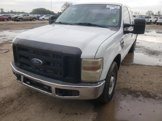 1FTSX20R28EC09883 - 2008 FORD F250 SUPER WHITE photo 1