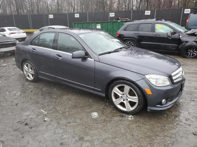 WDDGF8BB7AR125459 - 2010 MERCEDES-BENZ C 300 4MAT GRAY photo 4