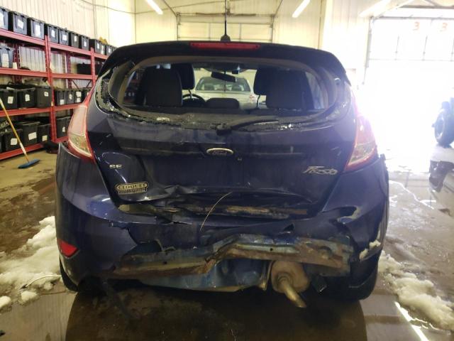 3FADP4EJ4GM179260 - 2016 FORD FIESTA SE BLUE photo 6