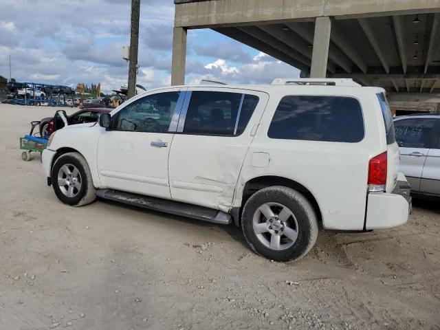 5N1AA08A74N703243 - 2004 NISSAN ARMADA SE WHITE photo 2