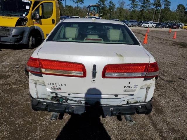 3LNDL2L36BR756439 - 2011 LINCOLN MKZ HYBRID WHITE photo 6