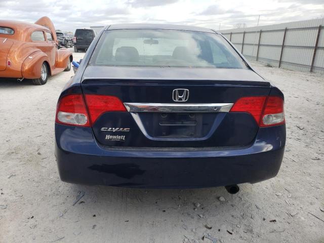 2HGFA1F66AH543358 - 2010 HONDA CIVIC LX-S ლურჯი ფოტო 6