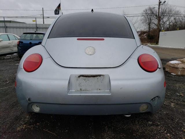 3VWBK31C24M418721 - 2004 VOLKSWAGEN NEW BEETLE GRAY photo 6