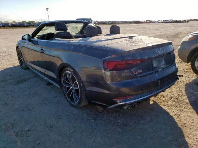 WAU24GF53JN009883 - 2018 AUDI S5 PRESTIG GRAY photo 3