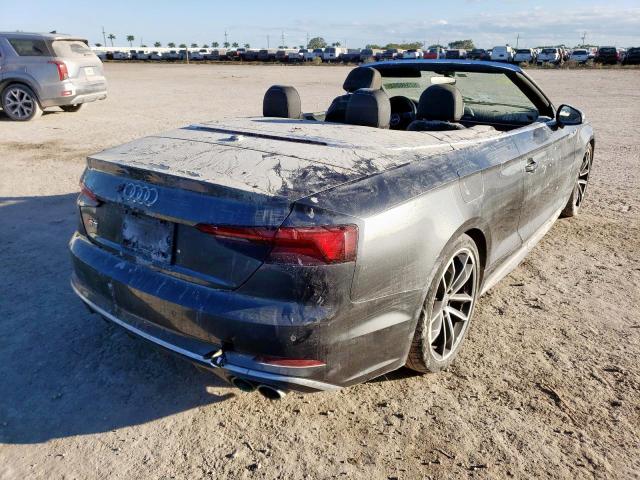 WAU24GF53JN009883 - 2018 AUDI S5 PRESTIG GRAY photo 4