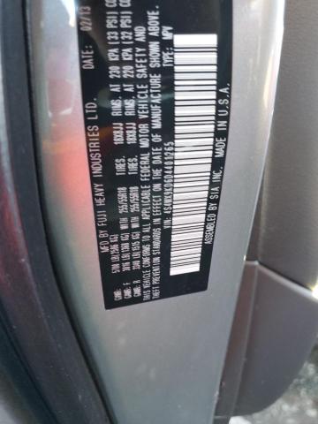 4S4WX9KD6D4401265 - 2013 SUBARU TRIBECA LI 蓝色 照片 13