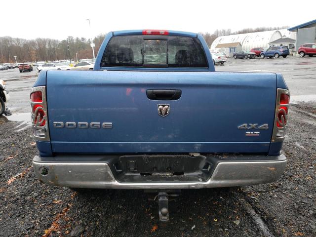 1D7HU16D04J121639 - 2004 DODGE RAM 1500 S BLUE photo 6