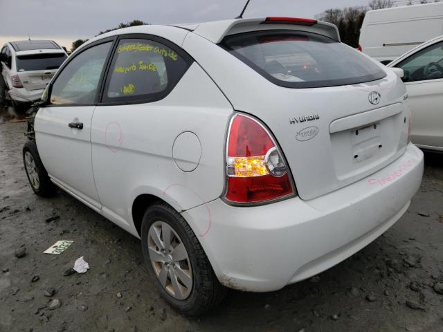 KMHCM3AC2BU201904 - 2011 HYUNDAI ACCENT GL  photo 3