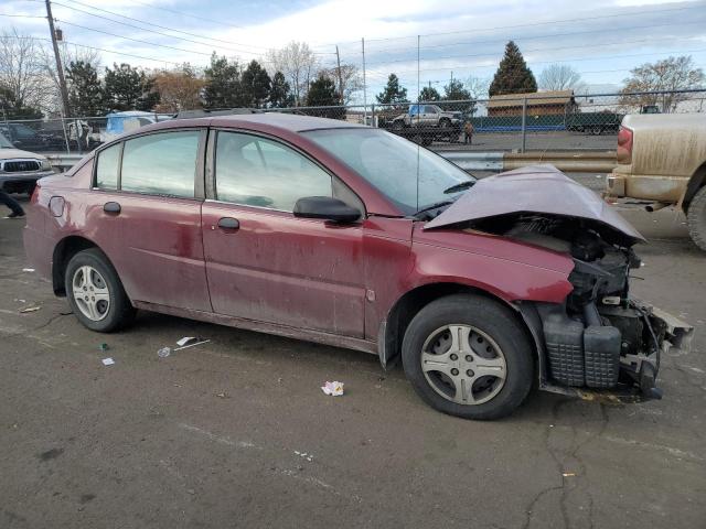 1G8AF52F23Z195059 - 2003 SATURN ION LEVEL MAROON photo 4