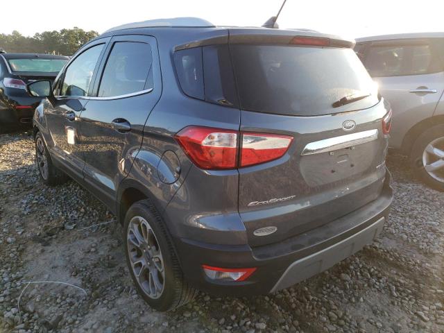 MAJ3S2KE5LC391604 - 2020 FORD ECOSPORT T GRAY photo 3