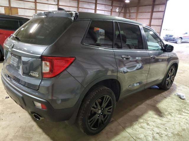 5FNYF8H27KB025570 - 2019 HONDA PASSPORT S GRAY photo 3