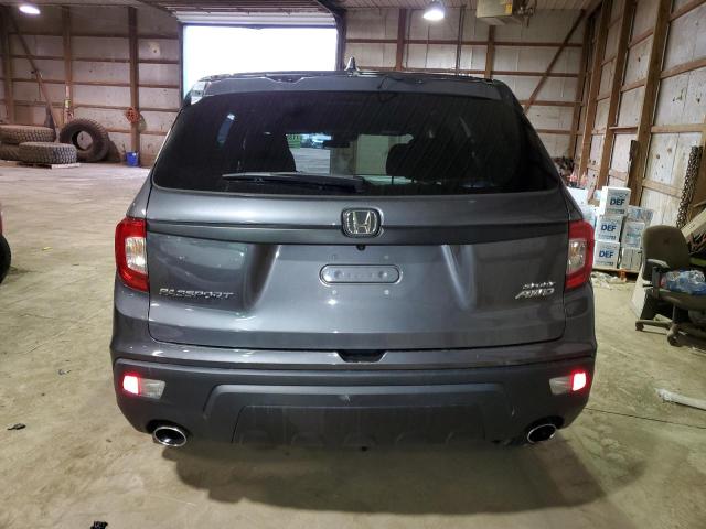 5FNYF8H27KB025570 - 2019 HONDA PASSPORT S GRAY photo 6