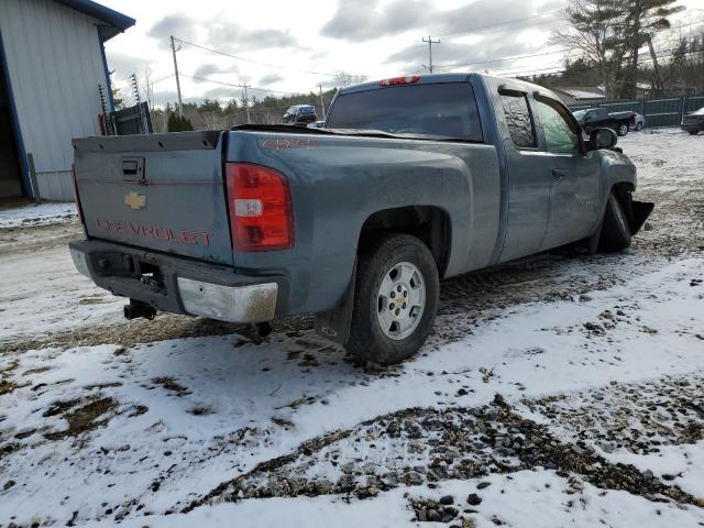 1GCSKSE39AZ141454 - 2010 CHEVROLET SILVERADO BLUE photo 3