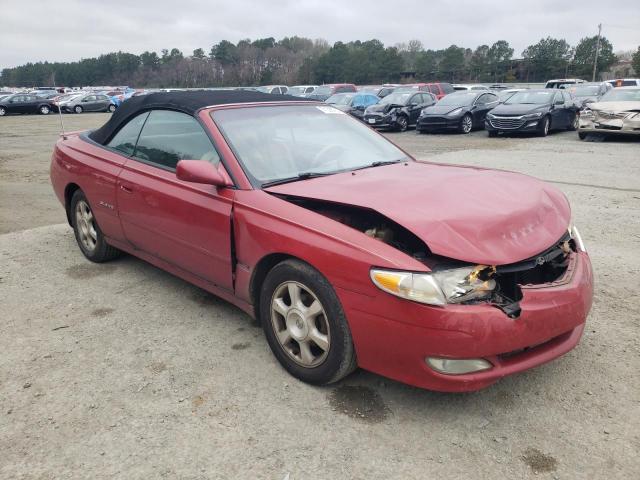 2T1FF28P72C582922 - 2002 TOYOTA CAMRY SOLA RED photo 4