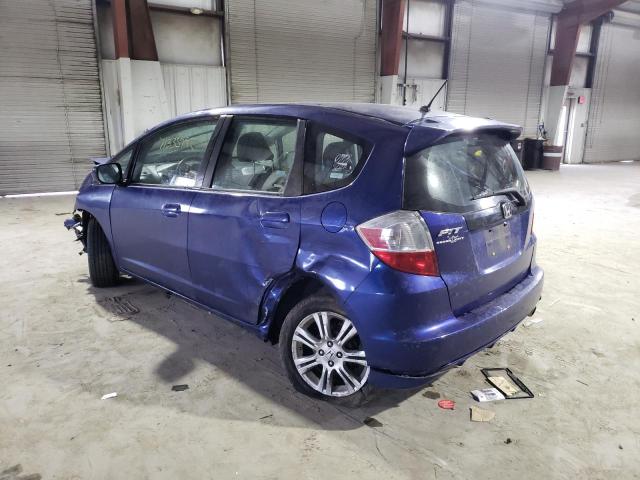 JHMGE87489S065038 - 2009 HONDA FIT SPORT BLUE photo 2