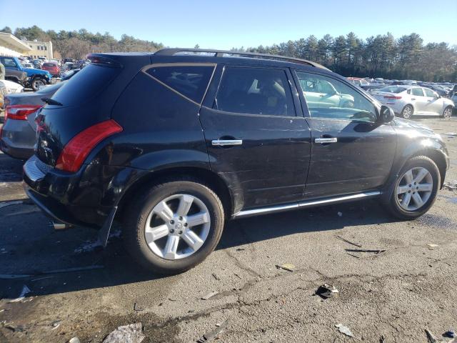 JN8AZ08WX7W631515 - 2007 NISSAN MURANO SL BLACK photo 3