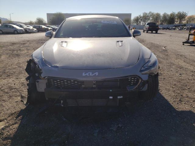 KNAE35LD1N6106743 - 2022 KIA STINGER GT SILVER photo 5