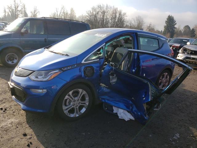 1G1FY6S09M4108935 - 2021 CHEVROLET BOLT EV LT BLUE photo 1