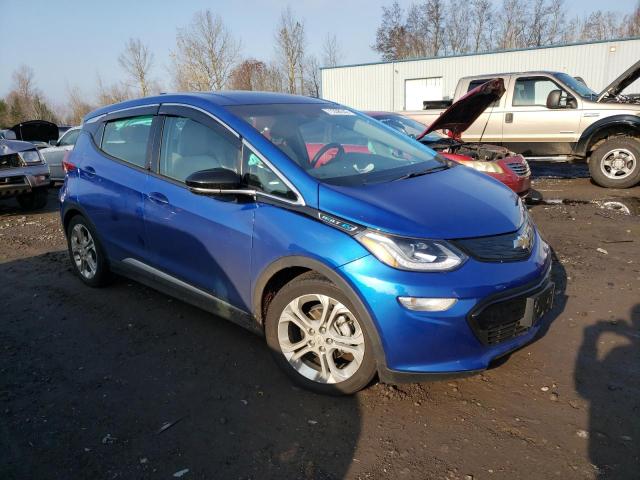 1G1FY6S09M4108935 - 2021 CHEVROLET BOLT EV LT BLUE photo 4