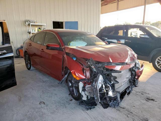 19XFC1F71LE014707 - 2020 HONDA CIVIC EXL 红色 照片 1