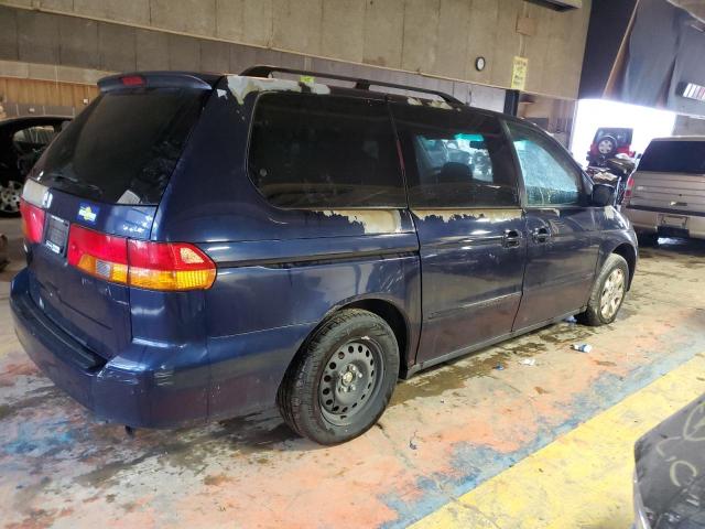 5FNRL18014B052091 - 2004 HONDA ODYSSEY EX BLUE photo 3