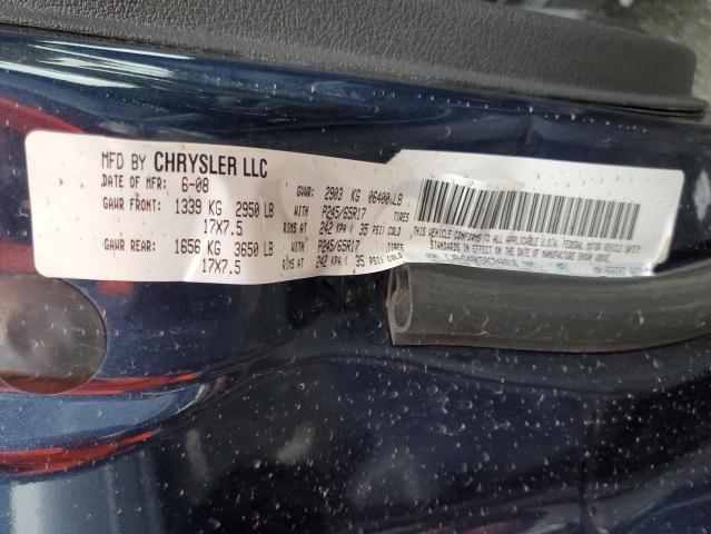 1J8HG48K58C240918 - 2008 JEEP COMMANDER 蓝色 照片 13