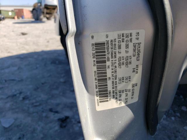 2A8GM68X47R114888 - 2007 CHRYSLER PACIFICA T SILVER photo 12