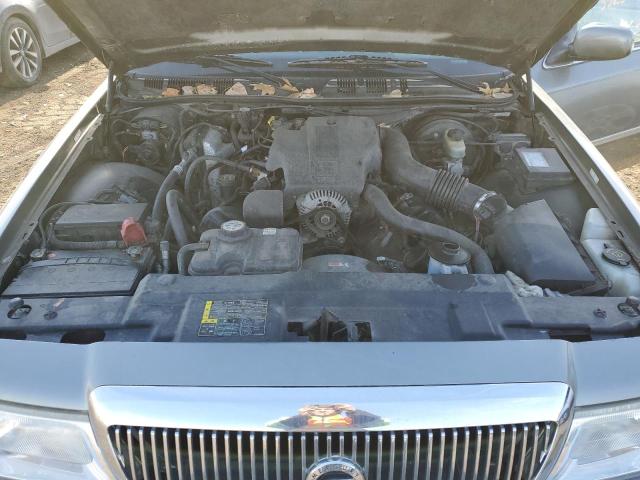 2MEFM75W93X710443 - 2003 MERCURY GRAND MARQ GRAY photo 11