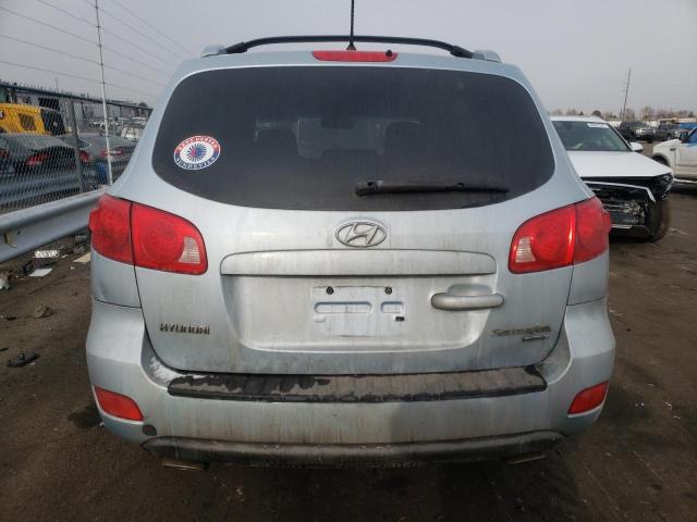 5NMSG73D17H045194 - 2007 HYUNDAI SANTA FE G BLUE photo 6