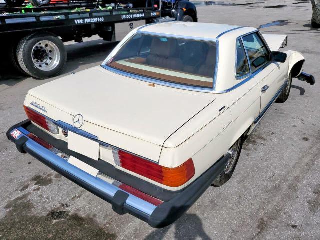 0704412046105 - 1978 MERCEDES-BENZ 400SL BEIGE photo 4