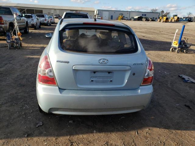 KMHCM36CX8U073879 - 2008 HYUNDAI ACCENT BLUE photo 6