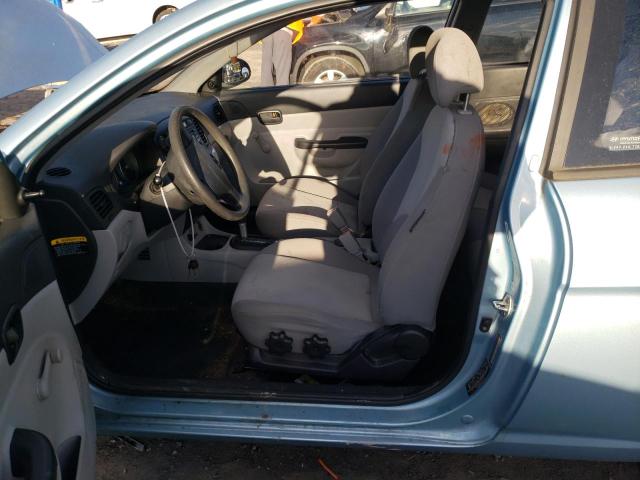 KMHCM36CX8U073879 - 2008 HYUNDAI ACCENT BLUE photo 7