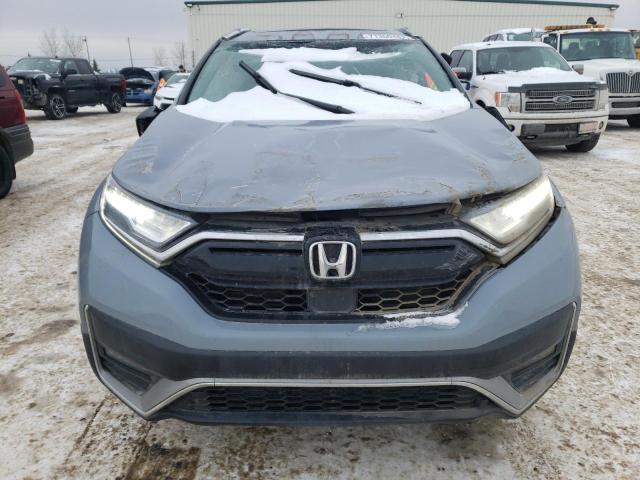 2HKRW2H94MH231609 - 2021 HONDA CR-V TOURI GRAY photo 5