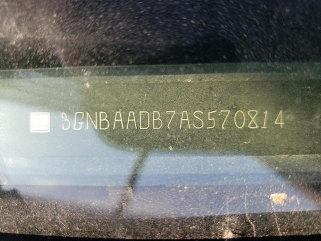 3GNBAADB7AS570814 - 2010 CHEVROLET HHR LS BLUE photo 13