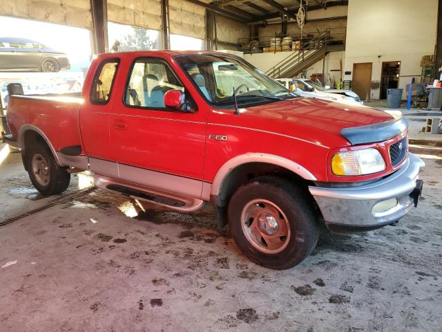 1FTDX0863VKB11661 - 1997 FORD F150 RED photo 4