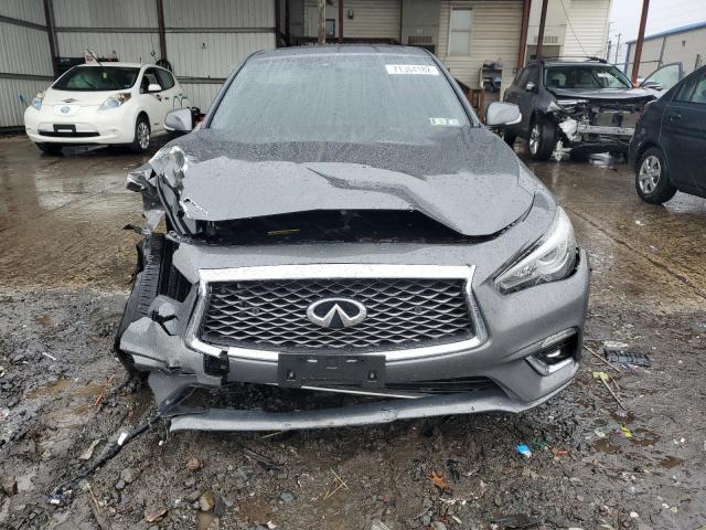 JN1EV7AR1JM****** - 2018 INFINITI Q50 LUXE CHARCOAL photo 5