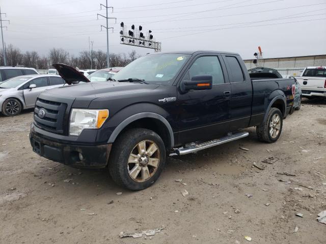 1FTFX1EV0AFD48296 - 2010 FORD F150 SUPER BLACK photo 1