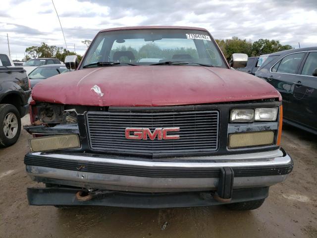 1GTFK24K6JZ515156 - 1988 GMC GMT-400 K2 MAROON photo 5