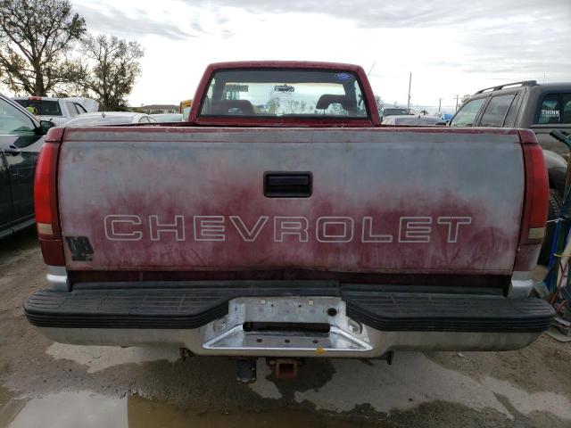 1GTFK24K6JZ515156 - 1988 GMC GMT-400 K2 MAROON photo 6