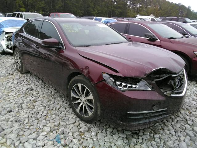 19UUB1F55GA014244 - 2016 ACURA TLX TECH BURGUNDY photo 1