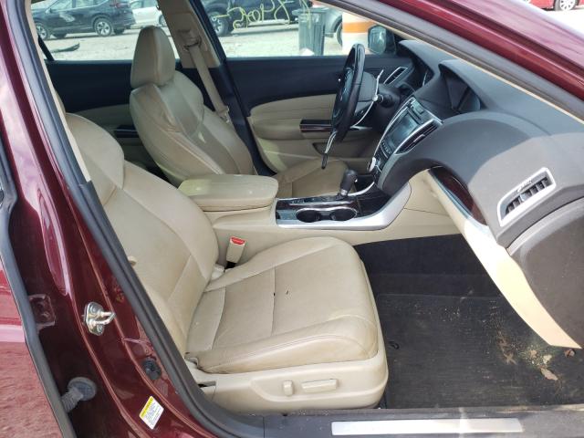 19UUB1F55GA014244 - 2016 ACURA TLX TECH BURGUNDY photo 5