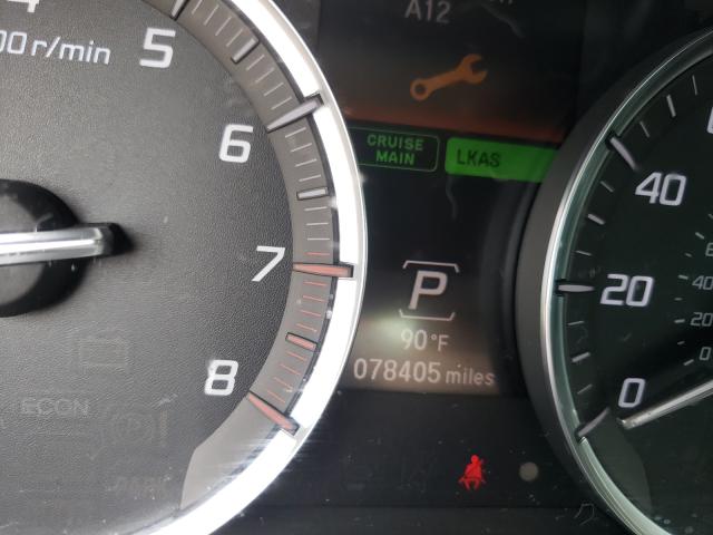 19UUB1F55GA014244 - 2016 ACURA TLX TECH BURGUNDY photo 8