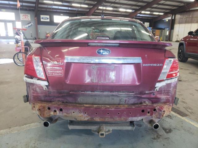 JF1GE6A60BH502748 - 2011 SUBARU IMPREZA 2. RED photo 6