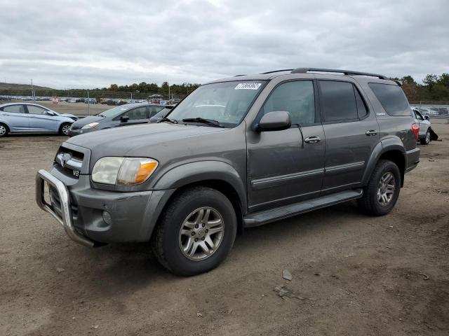 5TDBT48A96S272394 - 2006 TOYOTA SEQUOIA LI GRAY photo 1