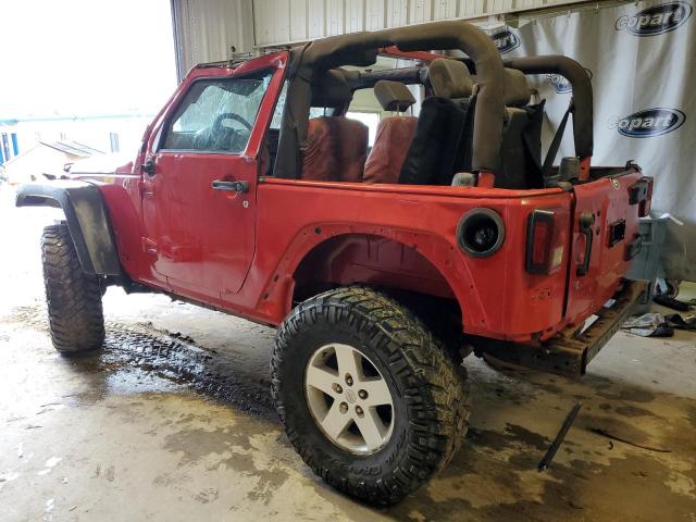 1J4AA2D16AL176965 - 2010 JEEP WRANGLER S RED photo 2