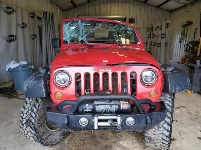 1J4AA2D16AL176965 - 2010 JEEP WRANGLER S RED photo 5