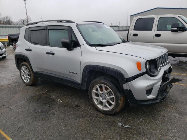 ZACNJBAB3LPL40818 - 2020 JEEP RENEGADE S SILVER photo 4