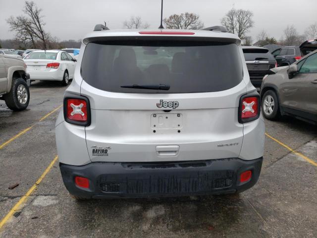 ZACNJBAB3LPL40818 - 2020 JEEP RENEGADE S SILVER photo 6