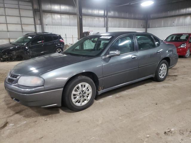 2G1WF55E559376810 - 2005 CHEVROLET IMPALA GRAY photo 1